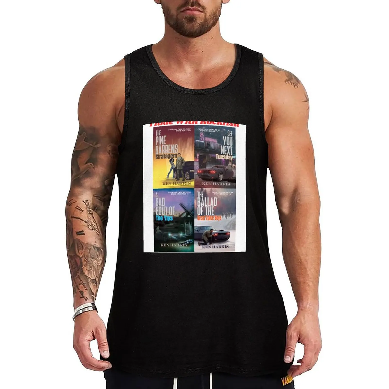 I Ride With Rockfish Tank Top Classic Fit Tank Tops Undershirt Everyday Wear