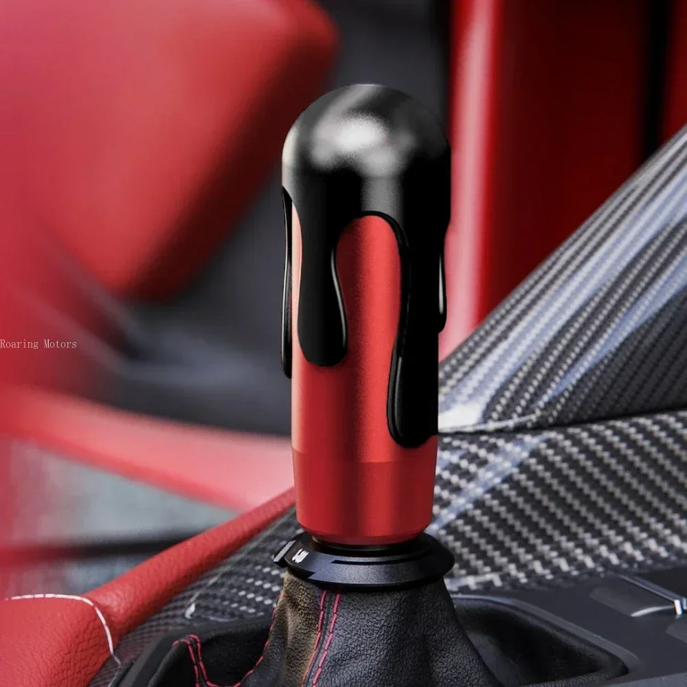 

LikeWise Style Creative Design Ice Cream Manual Car Gear Stick Shift Knob Aluminum Shifter Lever Head Car Styling