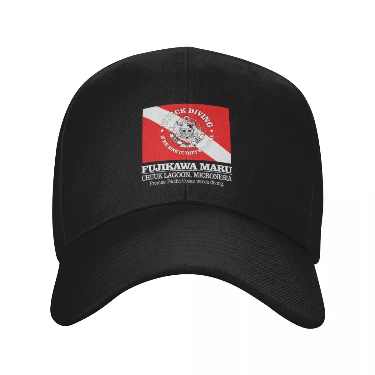 

Fujikawa Maru (best wrecks) Baseball Cap Luxury Man Hat designer cap sun hat Baseball For Men Women's