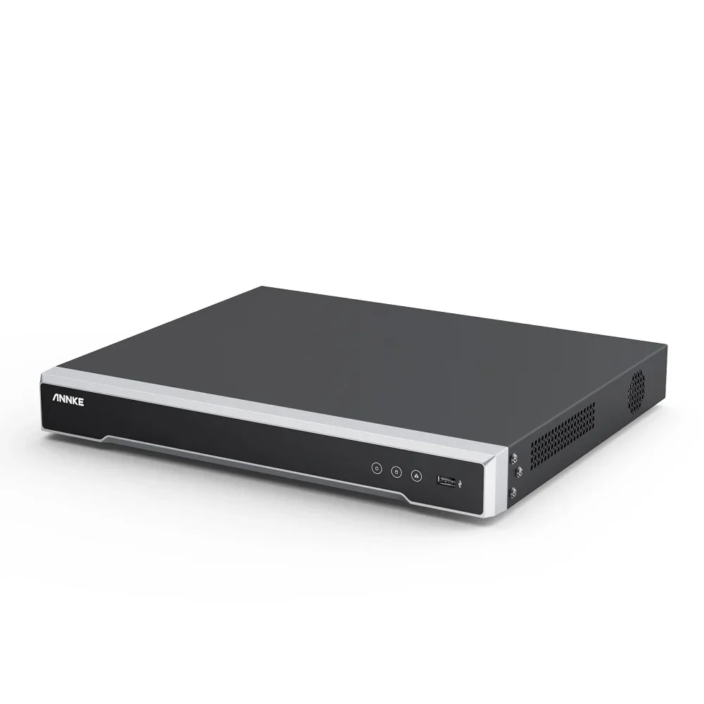 8CH 4K NVR 高解像度リアルタイムライブビューイング 8CH 内蔵 PoE 入力 8MP HD NVR レコーダー 録画＆再生機能付き