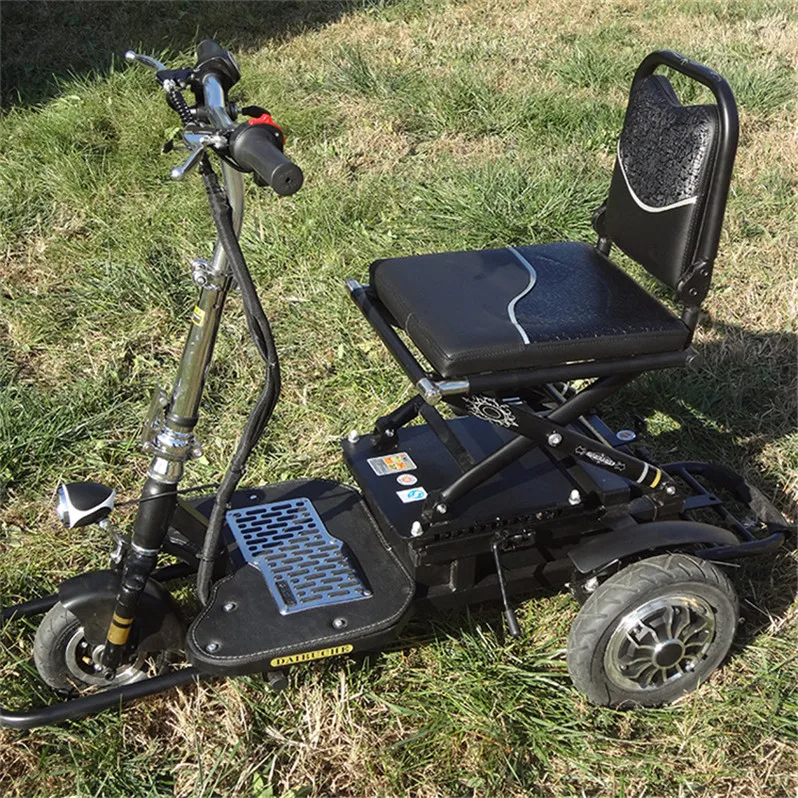 Lightweight 3 Wheel Folding Electric Disabled Mobility Handicap Scooter for Elder