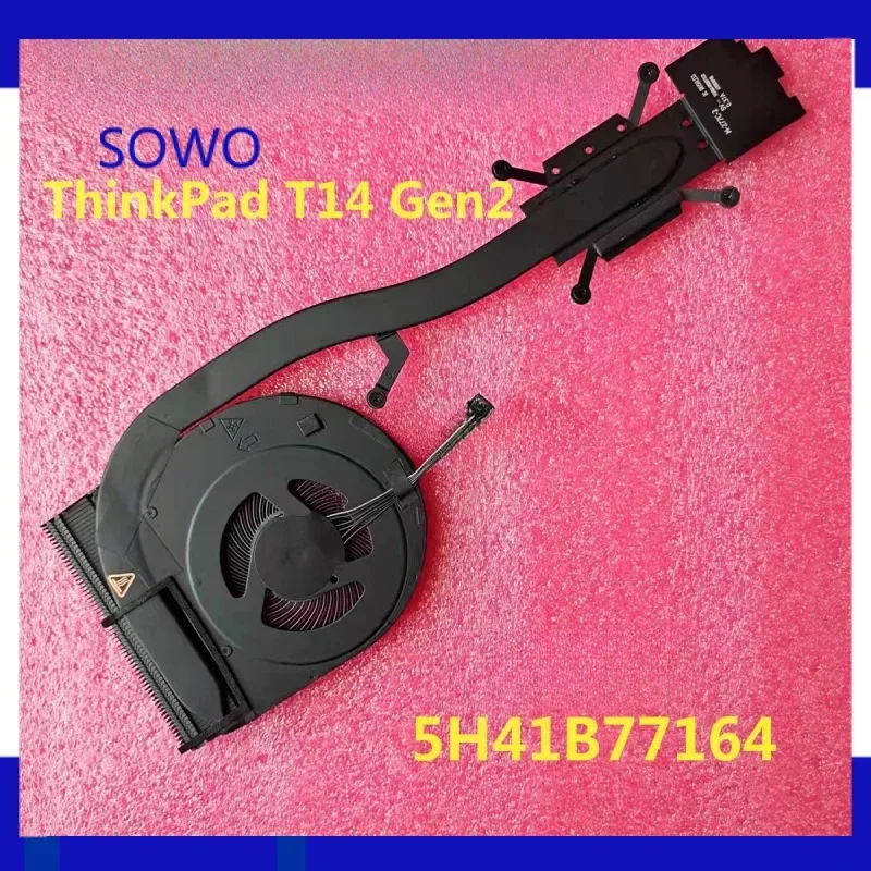 5h41b77164 5h40x89428 new CPU cooling fan heatsink for Lenovo ThinkPad T14 Gen2 p14s Gen 2 ht4b0