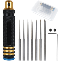 Replacement metal engraving knife Multi functional 7 sizes of detailed carving Ergonomic Super Slim Hobby Cutting Tool