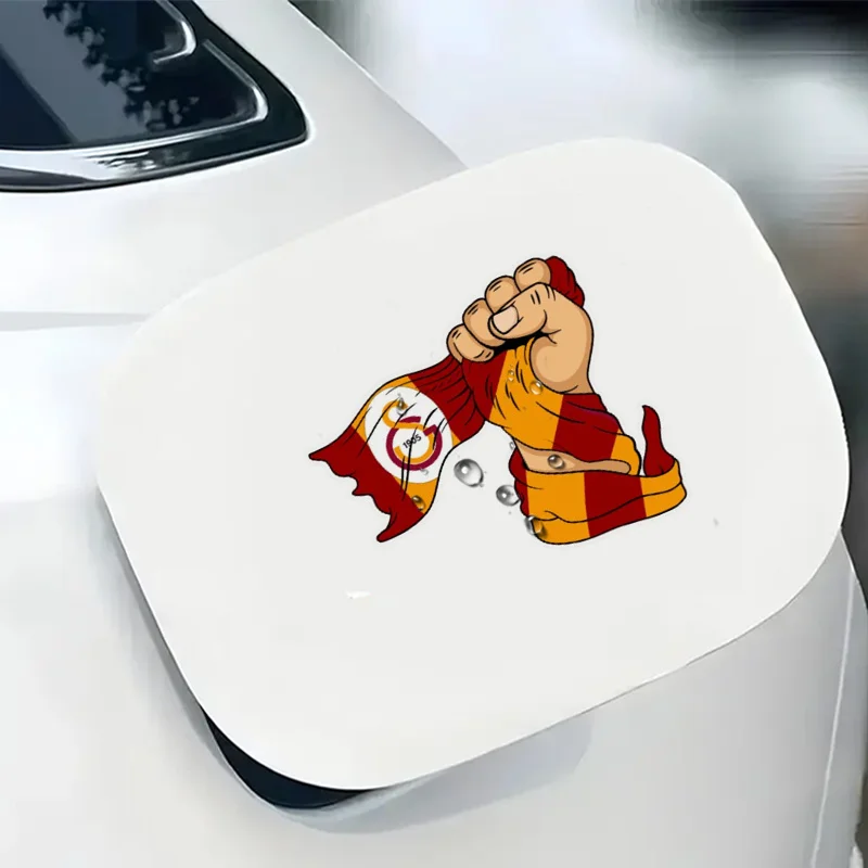 Adesivo de vinil para ventilador Galatasaray - durável descartável para carros, laptops, capacetes, motocicletas, garrafas de água, adesivos para pára