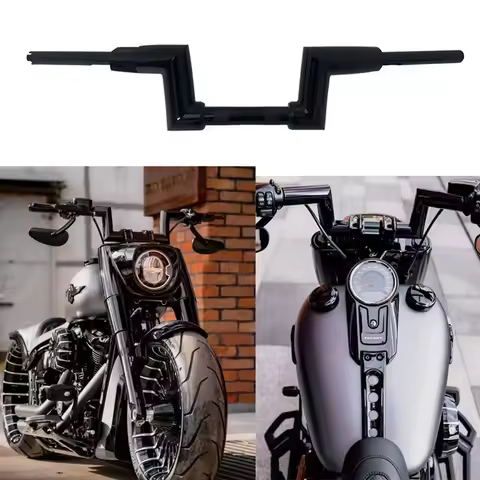 Motorcycle Bar handlebars 50mm modified direction handle 8-inch compatible for Harley 883 1200 Fat Boy Breakout Street Fighter