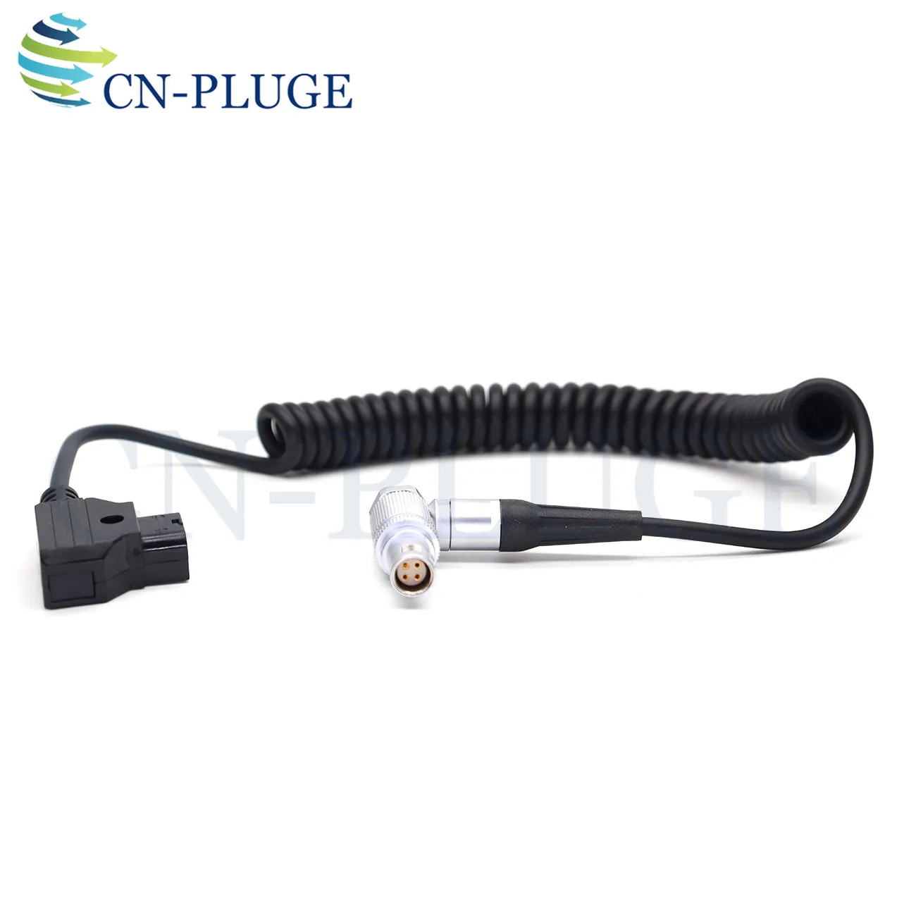 DTAP To 1B 4-Pin Female Connector Canon EOS C200 C300 C400 C500Mark II Camera Power Spring Cable