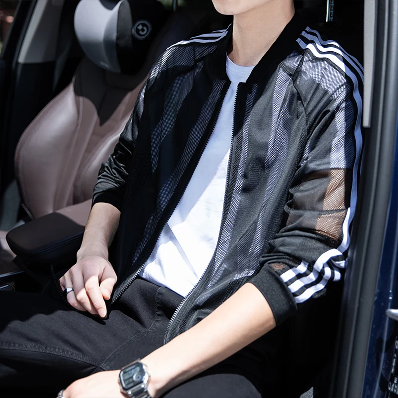 

Outdoor mosquito proof jacket for men, summer night fishing loose and breathable jacket a must-have item for travel and camping