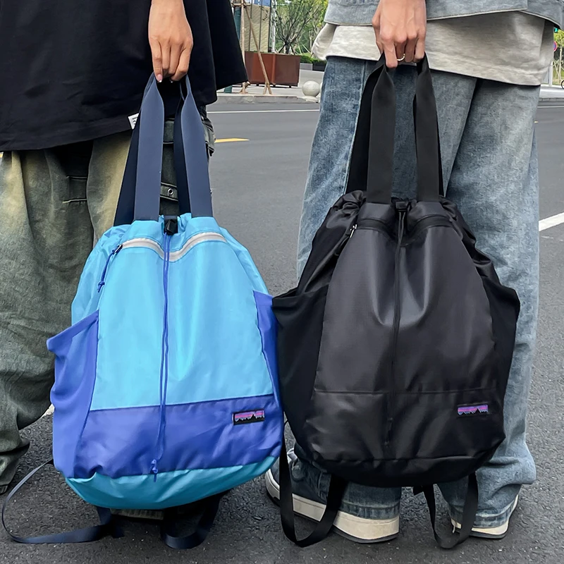 حقيبة ظهر خفيفة الوزن قابلة للطي بسعة كبيرة، مناسبة للمشي لمسافات طويلة والسفر والمغامرات الخارجية - أكتاف قابلة للتعديل