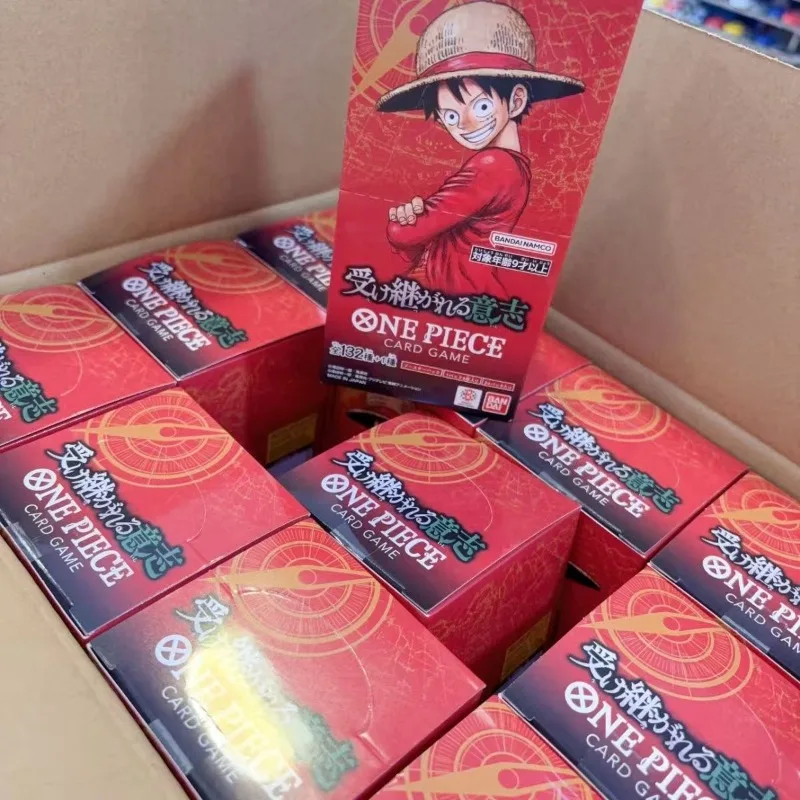 Bandai Anime One Piece Carrying on His Will TCG-Sammelkarten PRB02 The Best Vol.2 Japanische Booster-Box Versiegelt OP13 Sammelkarten