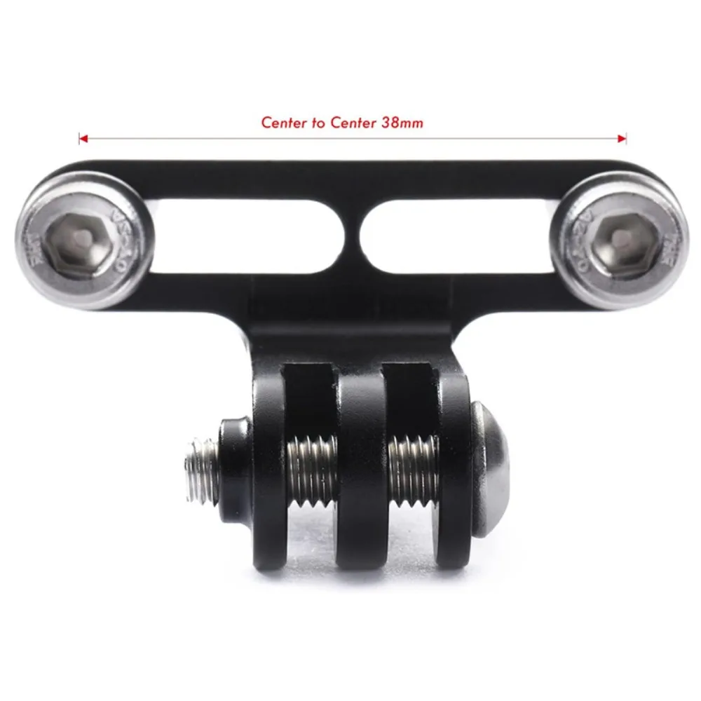 CNC Aluminum MTB Handlebar Mount for Garmin Bike Computer GoPro Phone - view 2