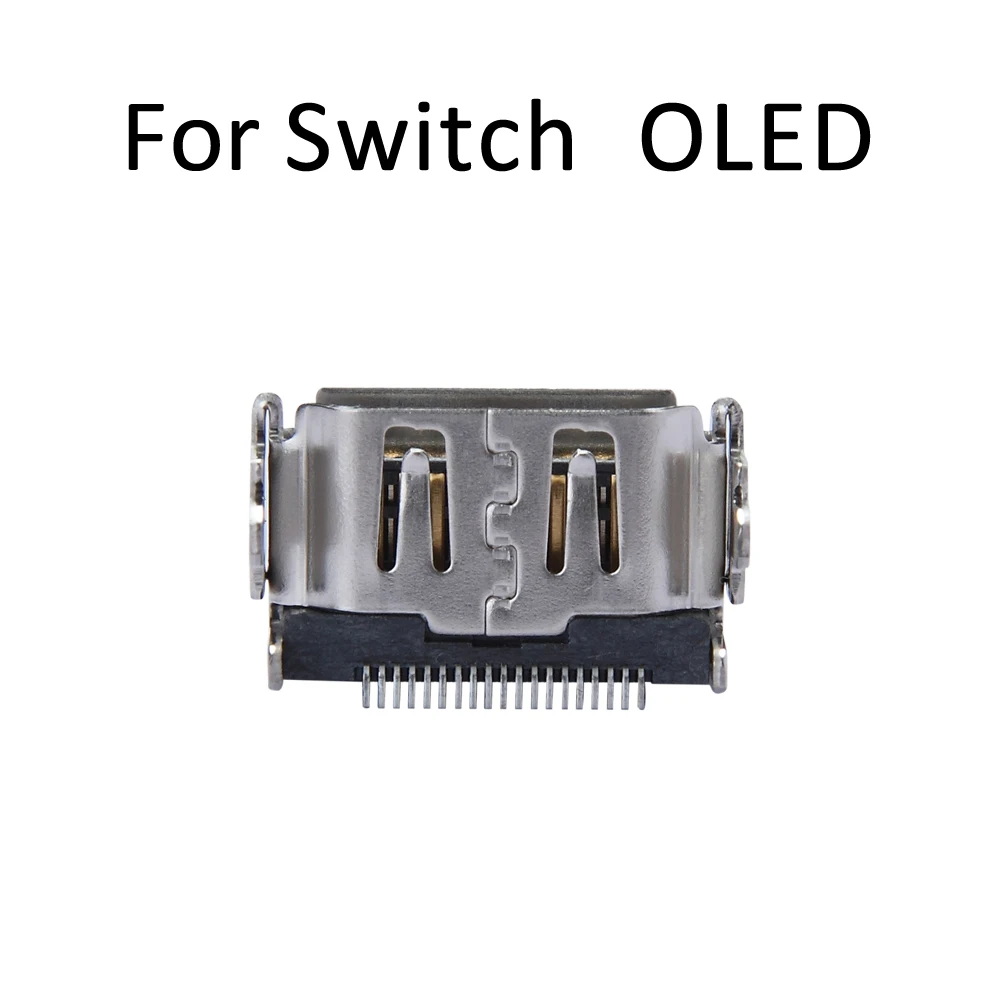 Запасная основная плата для телевизора, разъем с хвостовой вилкой высокой четкости, совместимый с HDMI портом, для Nintendo Switch OLED NS