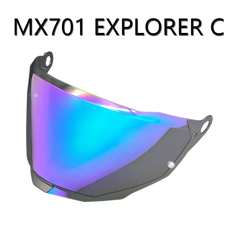 

MX701 Visors For LS2 MX701 EXPLORER C Motorcycle Helmet Visors UV protection Visors Motorcycle helmet accessories Electroplated