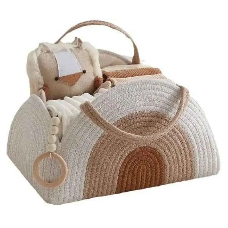 high-quality-woven-cotton-rope-baby-diaper-organizer-eco-friendly-durable-diaper-bag-strap-for-mothers-and-babies