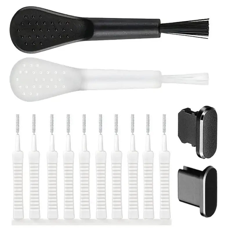 13PCS Mobile Phone Speaker Dust Removal Cleaner Tool Kit For Phone Earphones Charge Port Dustproof Cleaning Brush