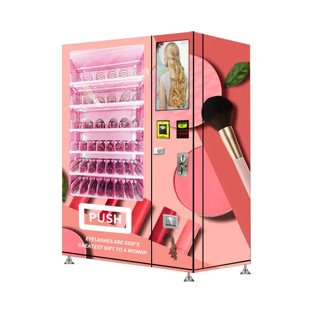 24 Hours Online Self Service Beauty Cosmetic Nail Polish VEM Vending Machine