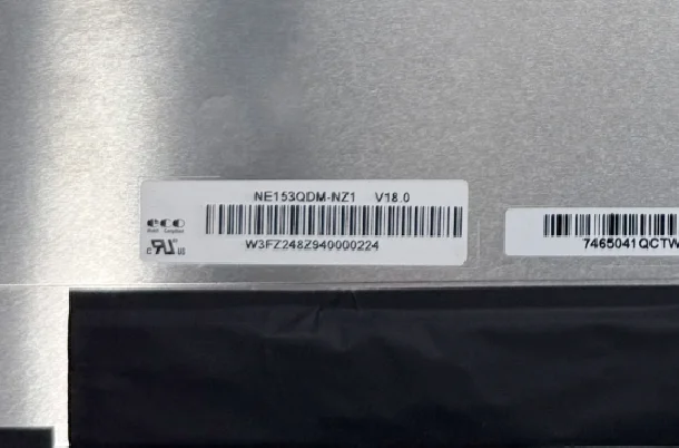 

NE153QDM-NZ1 15.3'' 240Hz Laptop LCD Screen Display Panel Matrix 2560×1600 EDP 40 Pins