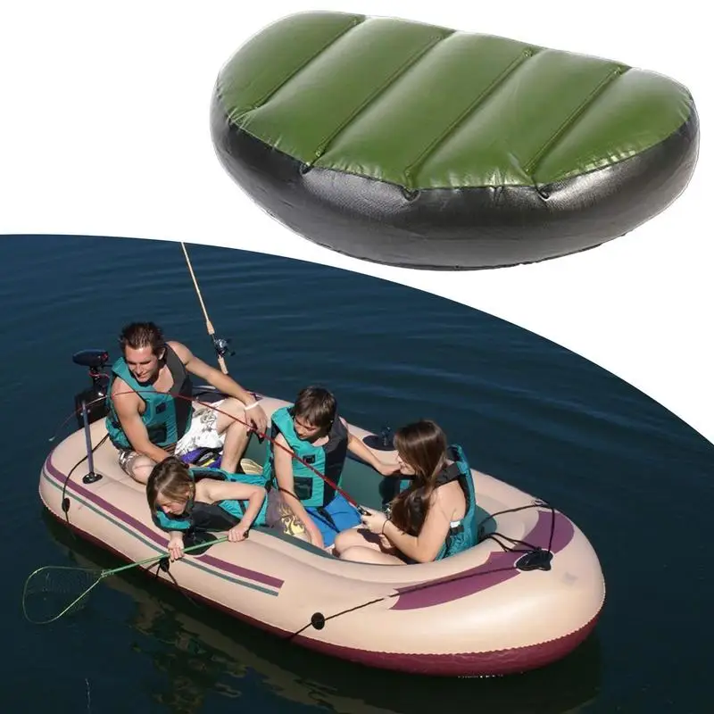 

Надувное сиденье из ПВХ, коврик на воздушной подушке, водонепроницаемая надувная подушка для рыбацкой лодки, уличная портативная надувная подушка для сиденья