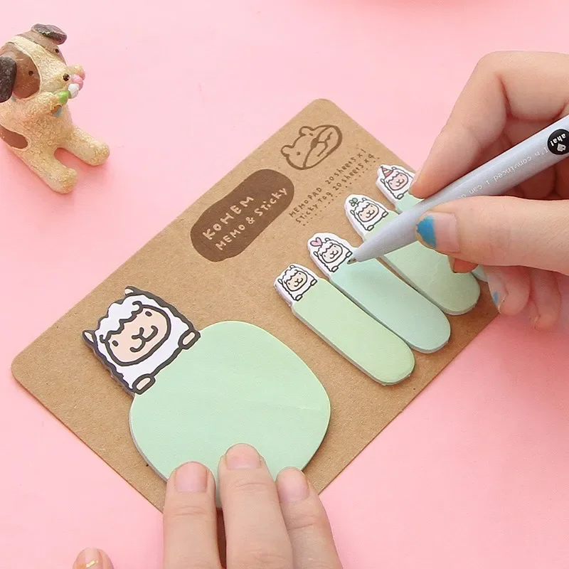 Animal Memo Pads Sticky Notes Scrapbooking Diary Stickers Planner Office Stationery & School Supplies