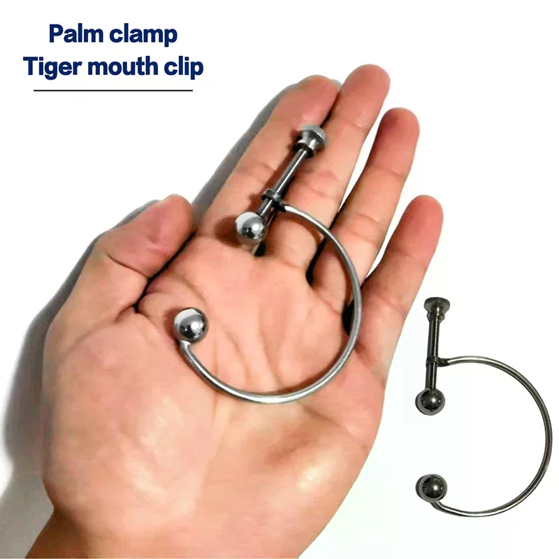 Clip de masaje meridiano de mano portátil, masajeador de puntos de acupuntura de mano, Clip de masaje de acero inoxidable