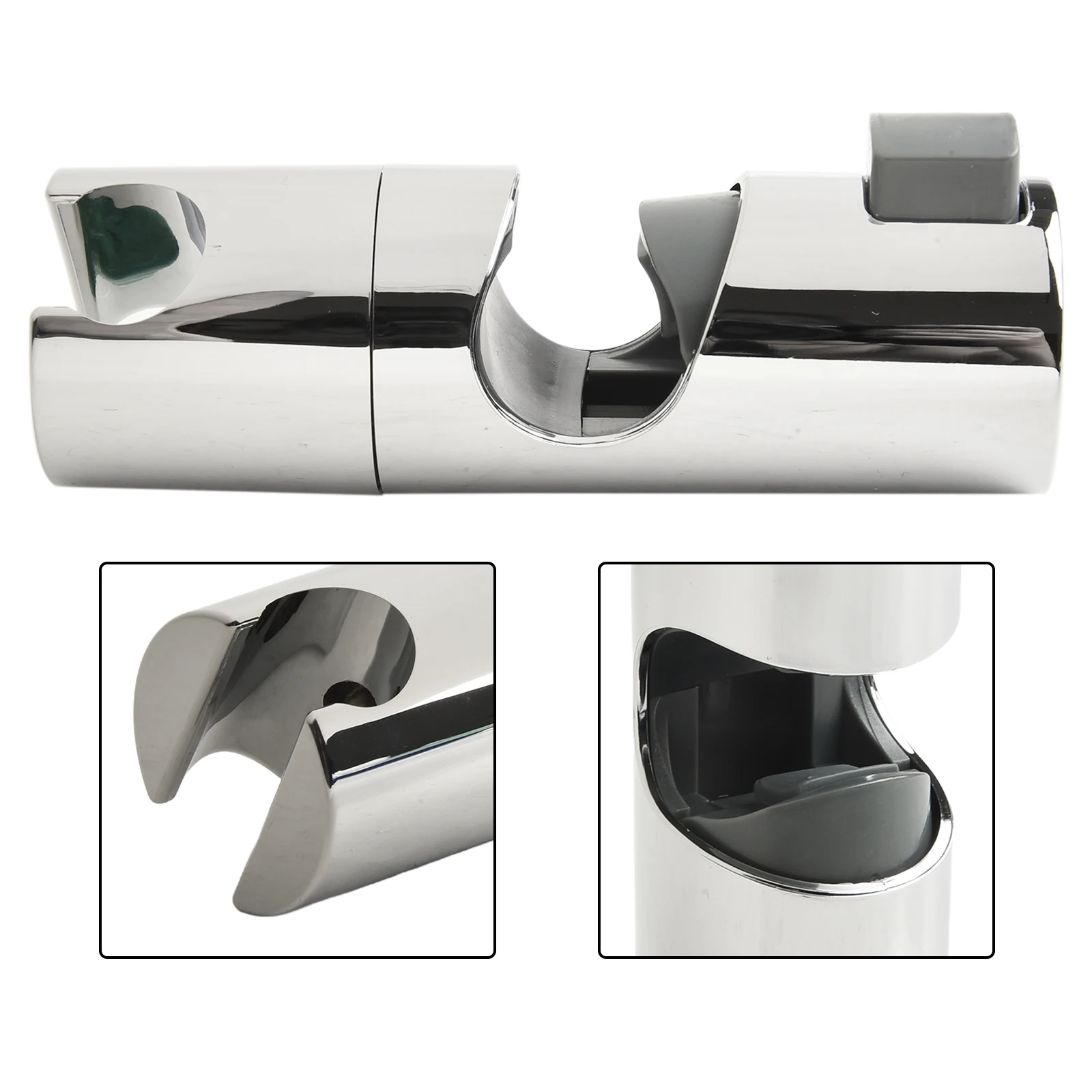 For Bathroom Decor ABS Shower Holder Adjustable Shower Head Holder Bathroom High-quality ABS Material Secure And Stable Hold