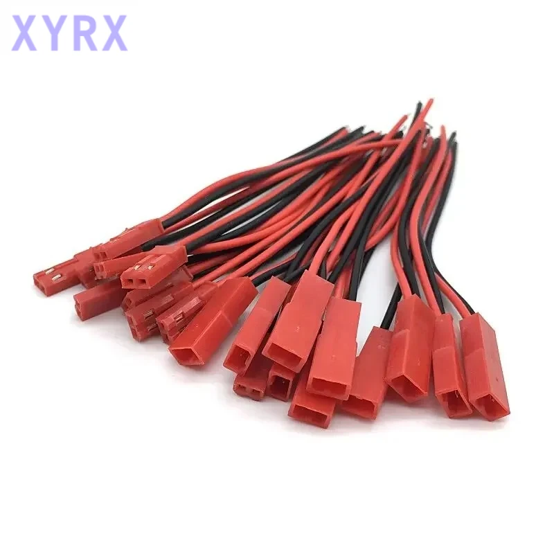 22AWG JST Plug Connector 2 Pin Male Female Plug Connector Cable Wire for LED Lamp Strip RC Toys Battery Adapter 10/20/30/50cm