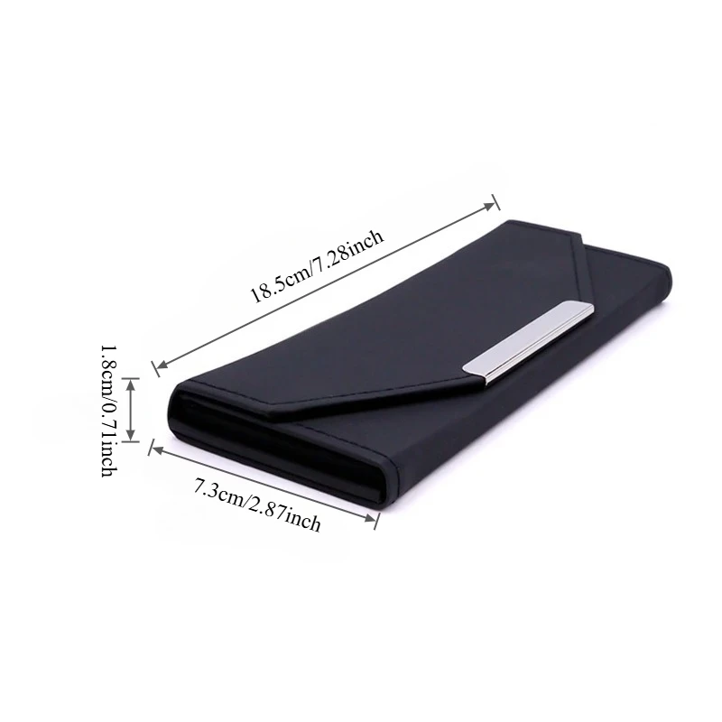 2-pack lege opbergtas voor wimperpincetten - draagbare reisopbergtas accessoires voor wimpersgereedschap