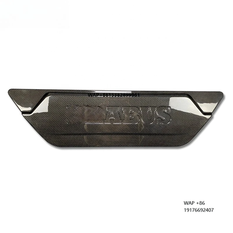 

High Quality Carbon Fiber Bs Rear Trunk Trim for Mercedesbenz G Class W463a W464 G63 G500 G350 Tail Door Cover Plate