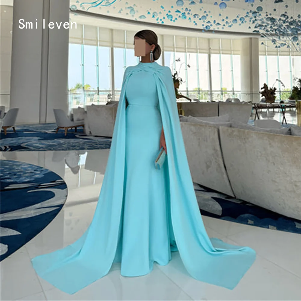 

Smileven Luxury Mermaid Prom Dress Illusion Scoop Evening Gowns Elegant Occasion Dress Customized 2026