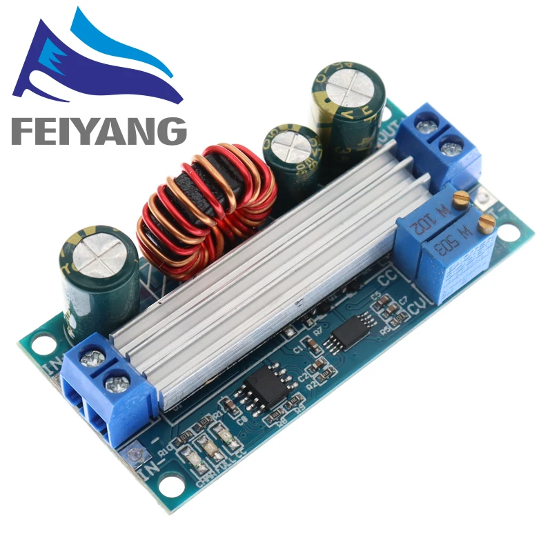 CC CV Adjustable 3A 35W DC 5 -30V to DC 0.5 -30V Step Up Down Buck Boost Converter Power Supply Module Voltage Regulator XY-SJVA