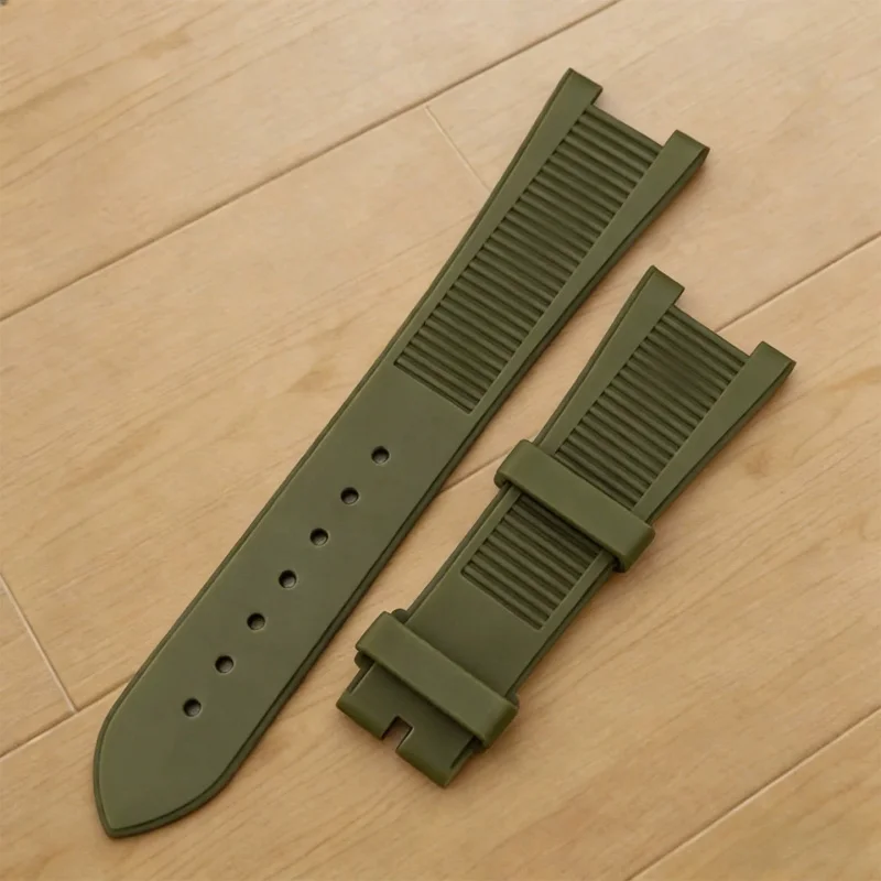 for Men5711/5712/5726/5980Notched strap Spot Goods PPatek Philippe Nautilus Silicone Watch Strap