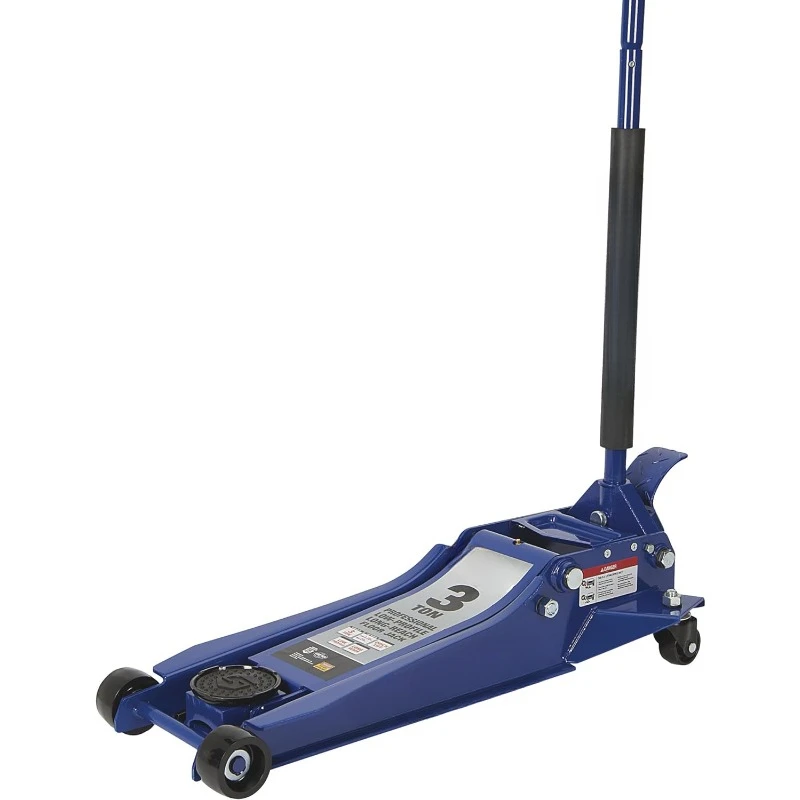 Long-Reach, Low  Profile Professional Service Floor Jack   3  Ton Capacity US(Origin)