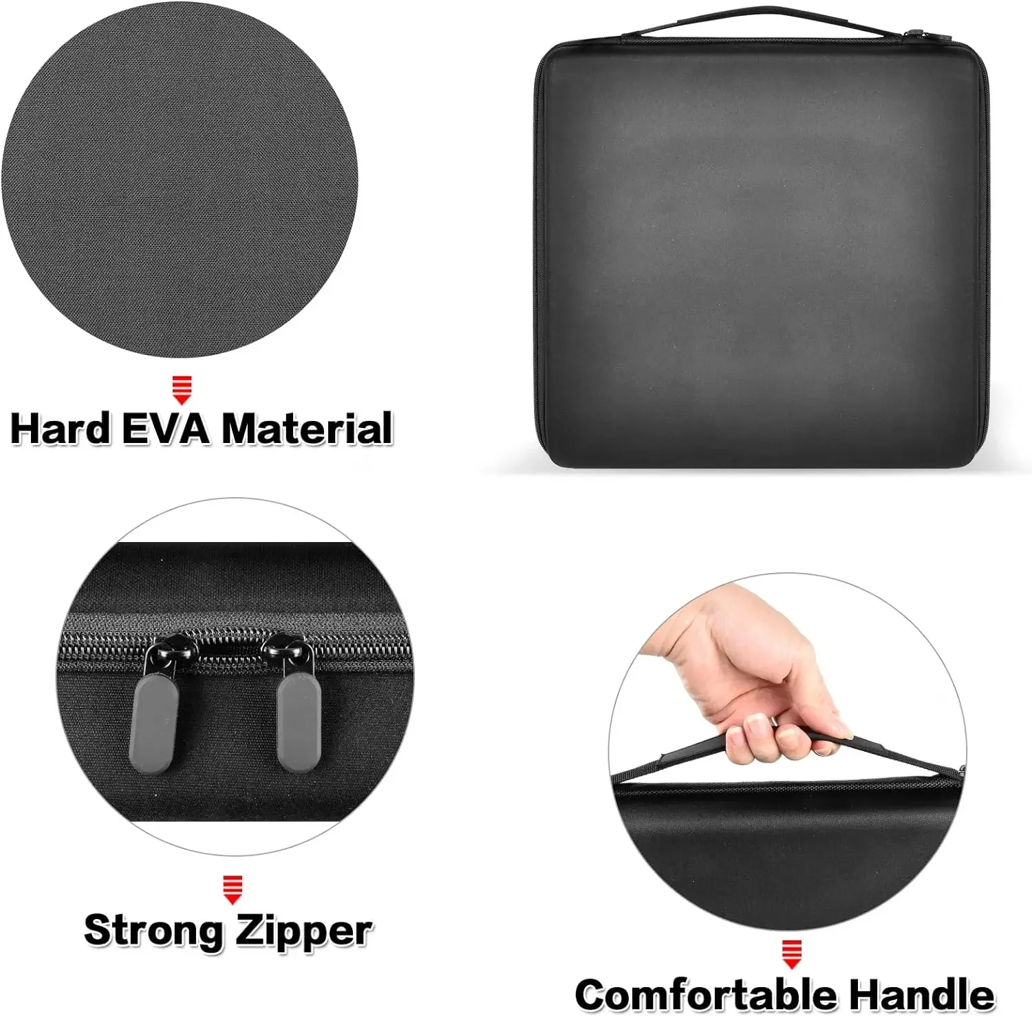 15 Slots Watch Box /Men Watch Display Storage Case Fits All Wristwatches and Smart Watches up to 42mm image 4