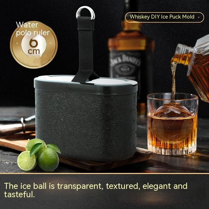 

Ice Hockey Maker Bar Ice Cubes Mold Modern Simplicity Food Grade DIY Whiskey Bar Ice Ball Making Cream Mold For Whiskey Bar