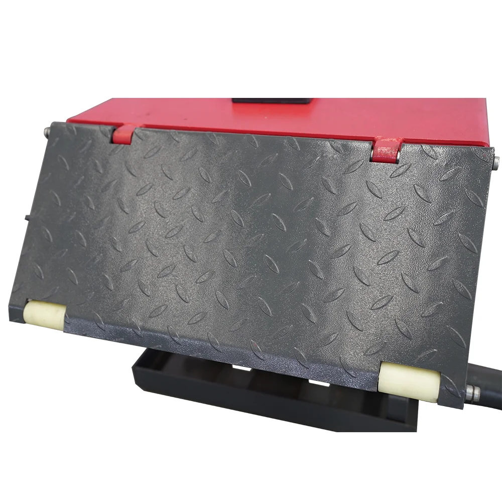 رافعة مقصية تستخدم جسر الرفع المقص للسيارة على الأرض مصعد السيارة المقصية