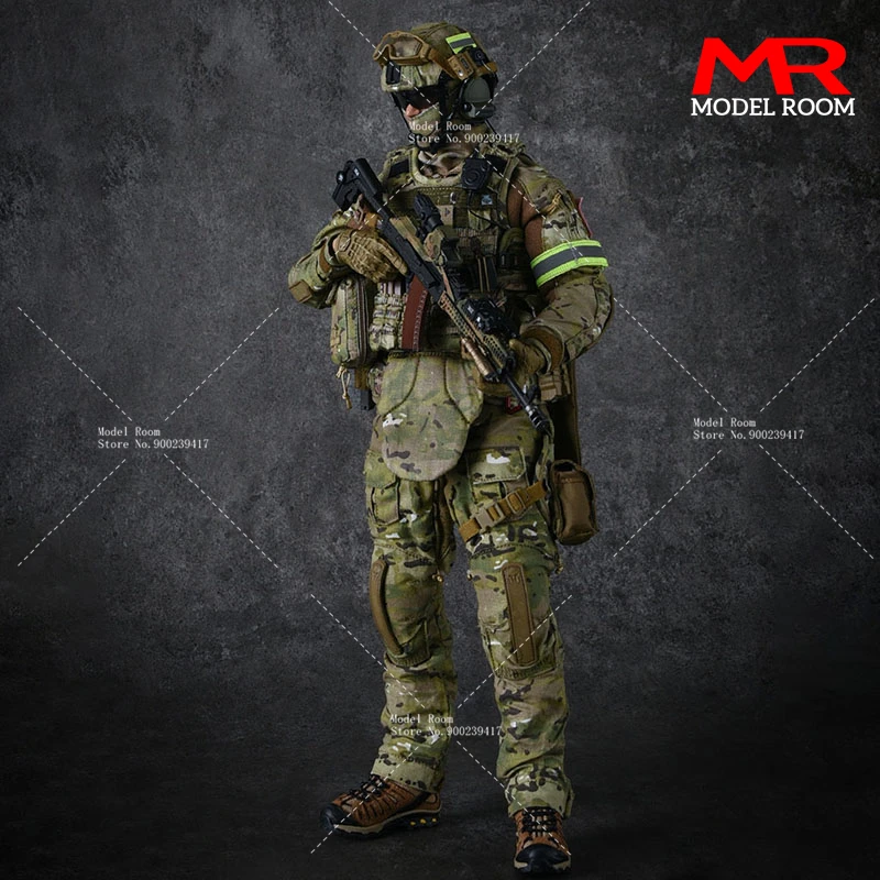 Easy&Simple 26050S 1/6 Scale FSB Spetsnaz ALPHA Action Figure 12-inch Male Soldier Action Figure Full Set Collectible Model