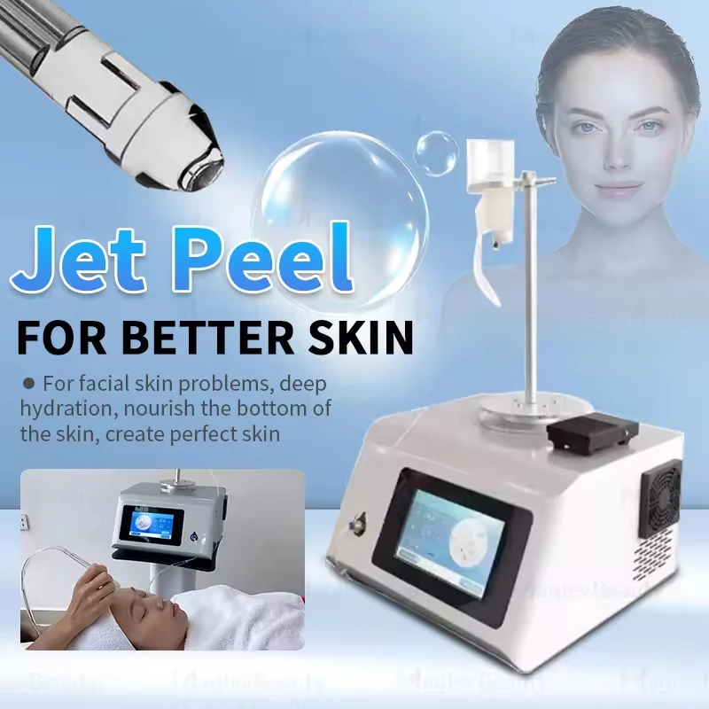 

Jet Peel Skin Rejuvenation Aesthetic Treatment Face Moisturize Skin Care Hydro Micro Dermabrasion Face Exfoliation Machine