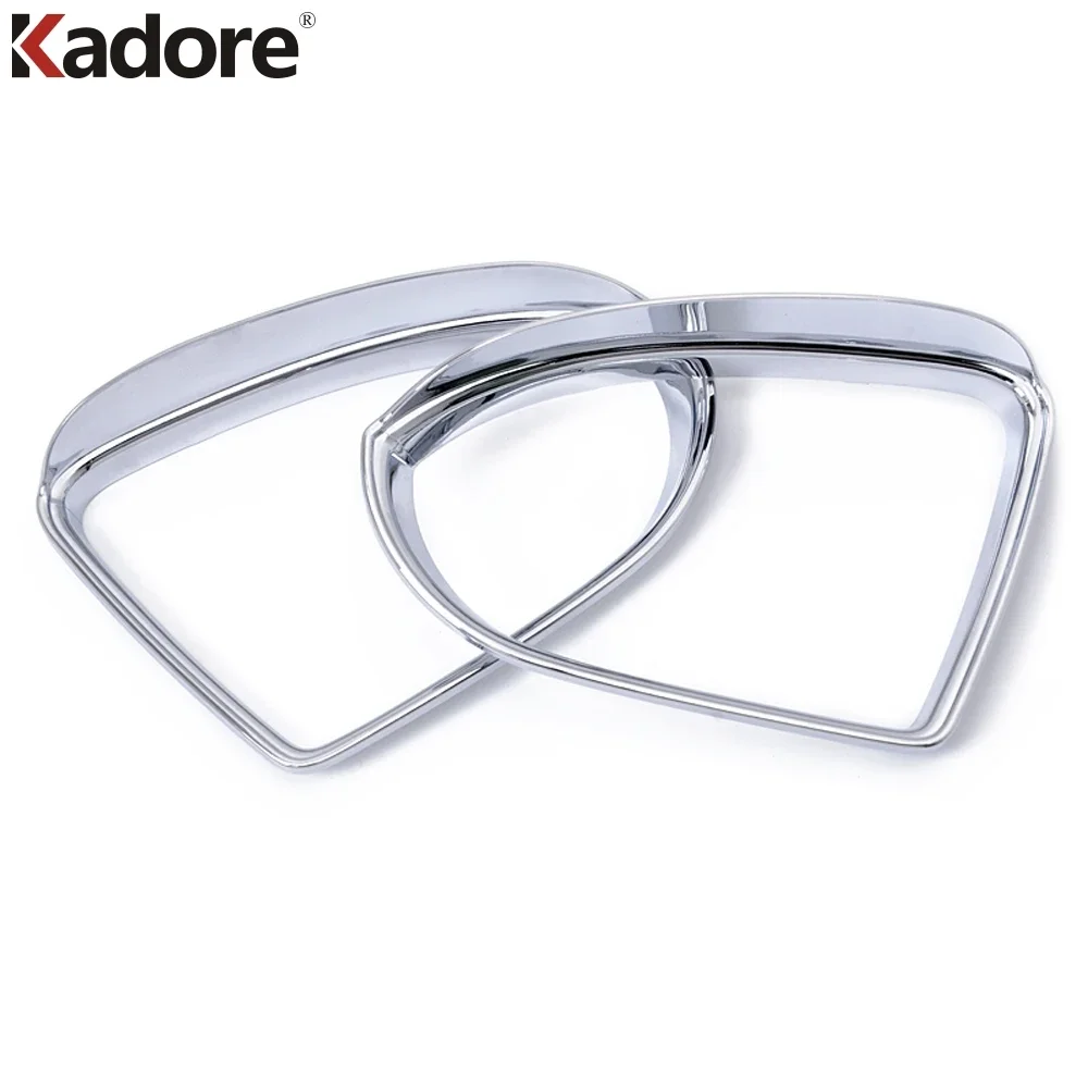 Per Volkswagen VW Touran 2016-2022 2023 2024 Chrome Specchietto retrovisore per auto Sopracciglio Scudo antipioggia Visiera parasole Copertura Trim Accessori