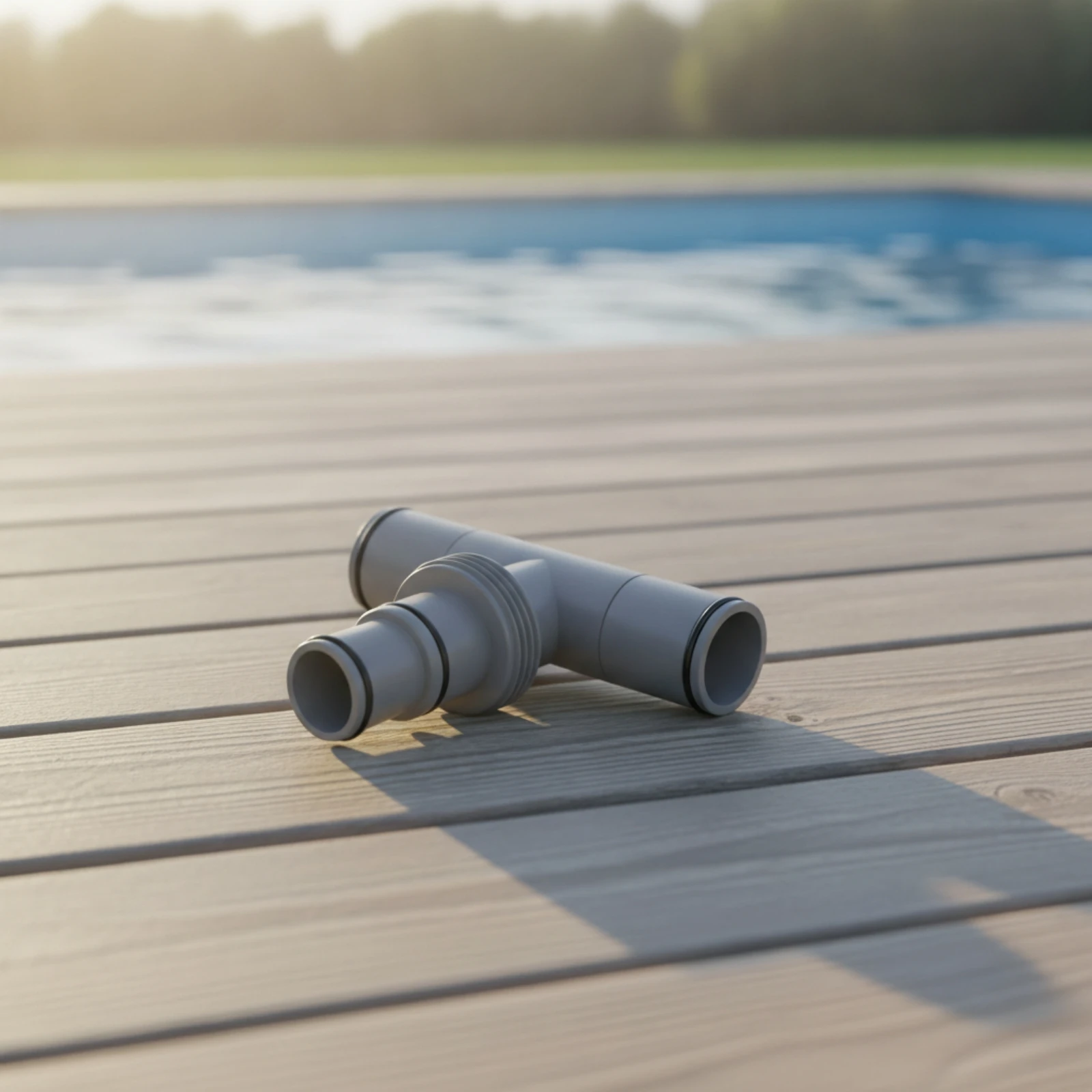 Pool Hose Connector with Sealing Rings Compatible Pool Hose Connector T-Joint Universal Easy to Install