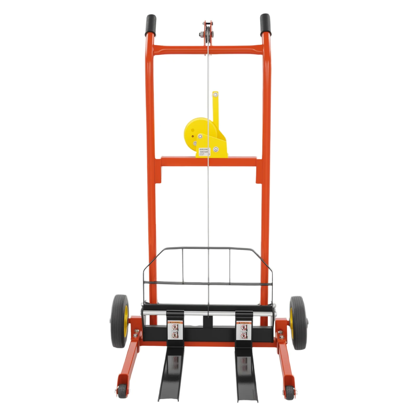 Подъемная тележка BulkHarbor с гидравлическим материалом, максимальная высота подъема 40 дюймов, складная тележка с гидравлическим подъемным столом 330 фунтов, оранжевый