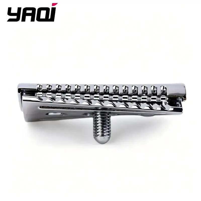 YAQI Safety Razor Head Chrome Plated Fine Teeth Double Edge Razor Replacement  Shaver Spare Parts Men Wet Shaving Accessories
