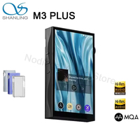 SHANLING M3 PLUS Portable MP3 Player Walkman Bluetooth 5 Player MP3 Music Player 4*CS43198 Android 13 Hifi Hi-Res Audio Playback