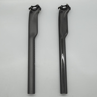 3K Matte Full Carbon Fiber Seatpost MTB Mountain Road Bike Cycling Seat Post Bicycle Parts 27.2/30.8/31.6x350/400MM