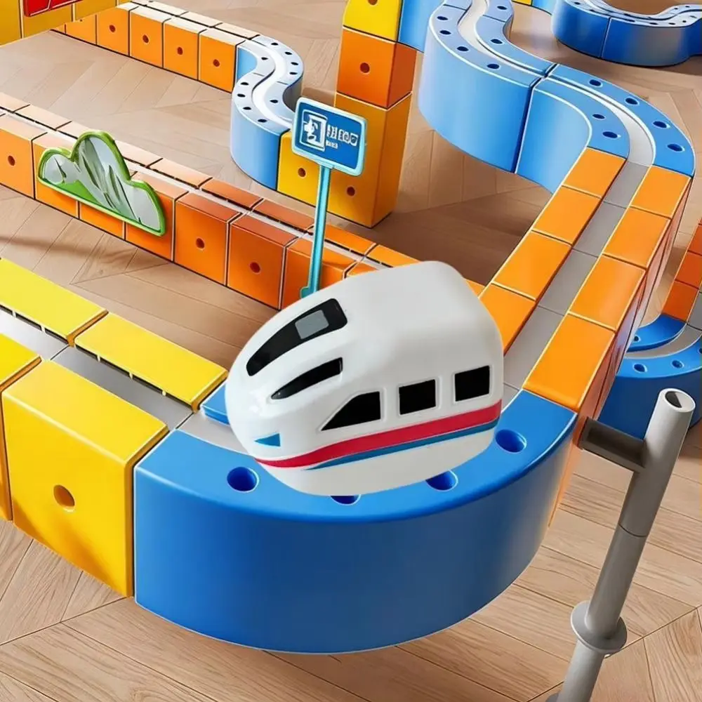 

Plastic Magnetic Tracks Train Smooth Steady Driving Intelligent Toy Railway Track Toys Magnetic Train Diecast Toy Kids Toy