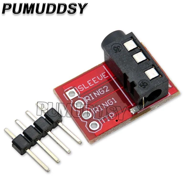 New TRRS 3.5mm Audio Socket Jack Breakout Headphone Video Audio MP3 Jack Professional AL Module 3.5 MM Board