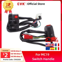 CVK Headlight Left Right Turn Signal Horn Lgnition Start Switch handle Button Assembly For HONDA CBR250 CBR250RR CBR MC19 MC22