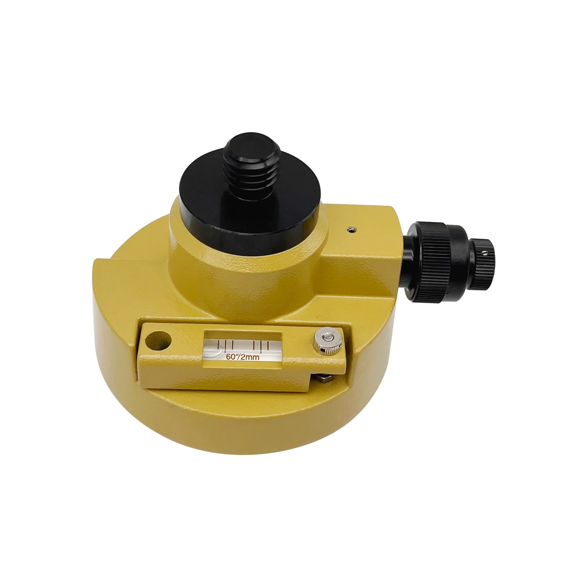 Yellow Rotating Adapter For Prisms GPS Surveying With Optical Plummet 5/8