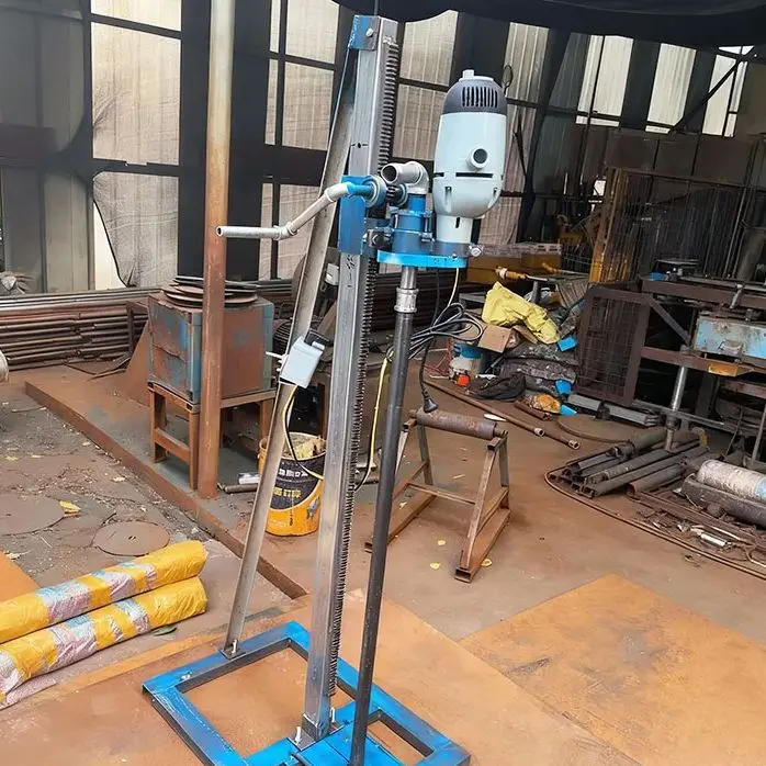 Customized Portable Borehole Water Well Drilling Rig Electric 60m High Torque Easy Maintenance Farm Use
