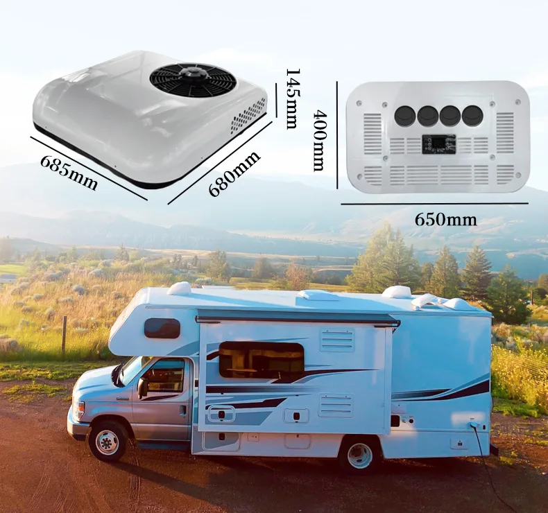 

Truck Rooftop Electric Air Conditioning 12V AC 24v Automotive Air Conditioning System for Car RVs Caravans Trucks Vans