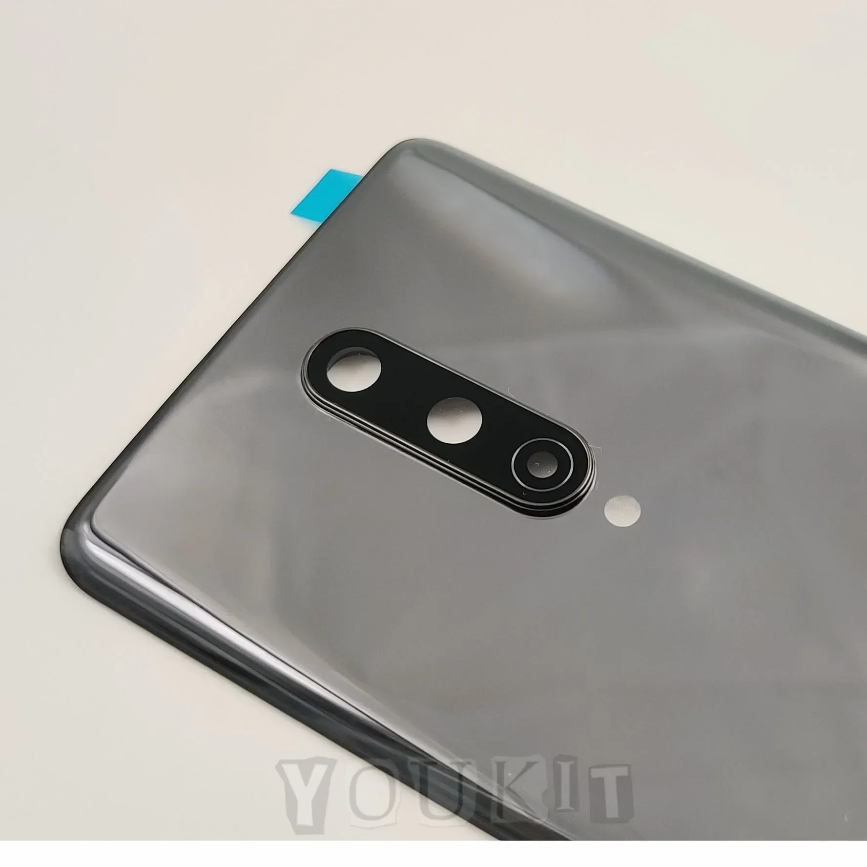 A+++ Gorilla Glass For OnePlus 8 Battery Cover Hard Back Door Lid Rear Housing Panel Case With Camera Frame Lens Adhesive