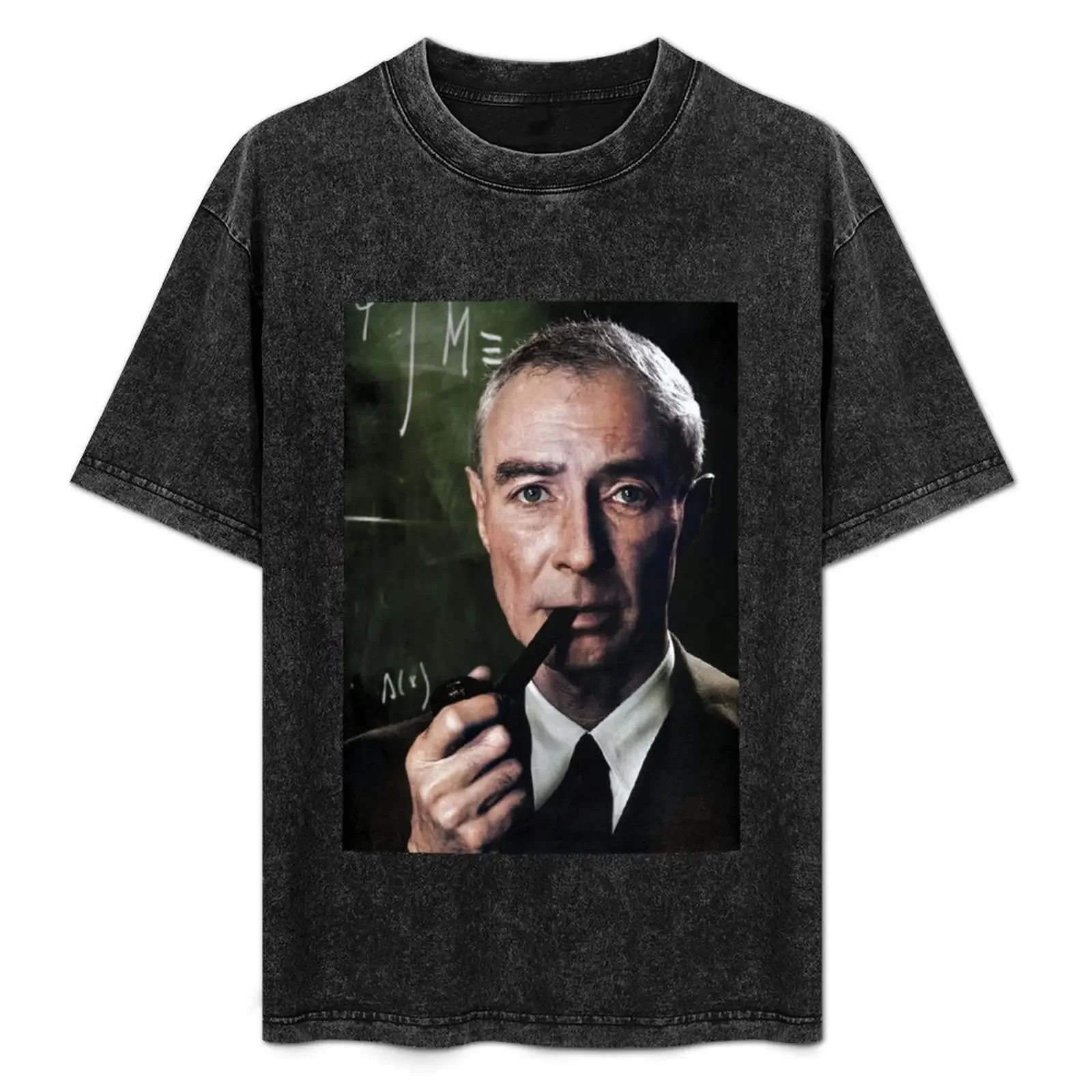 J. Robert Oppenheimer 1959 Colorized T-Shirt t shirts for man slim fit t shirt man luxury T-Shirt